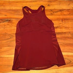 lululemon size 8 tank top